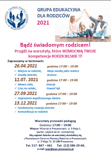 Oferta Powiatowego Centrum Pomocy Rodzinie w Proszowicach - Obrazek 5